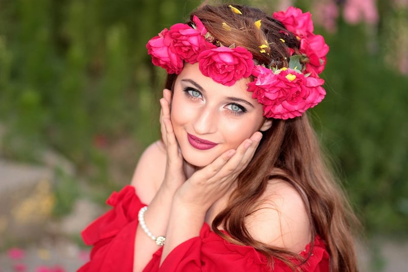 Spring Flower Wreath
