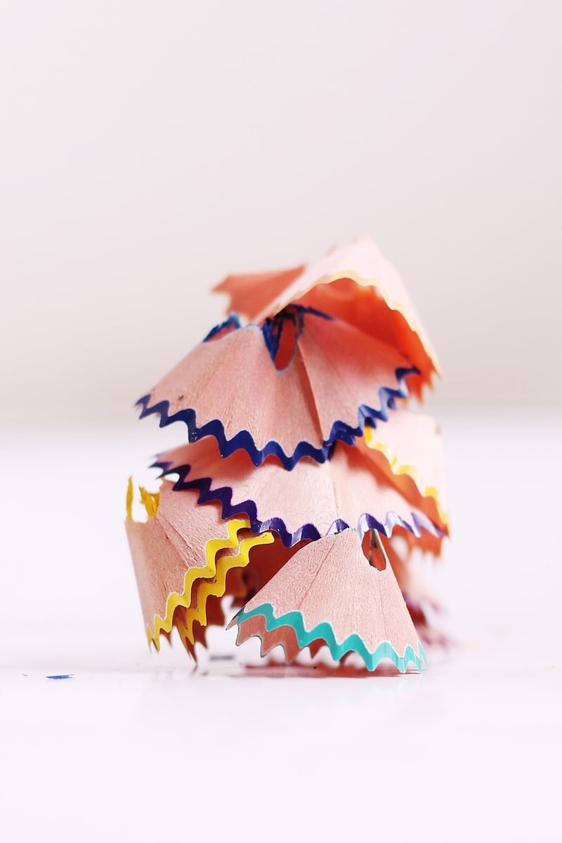 Kids crafting with recycled materials